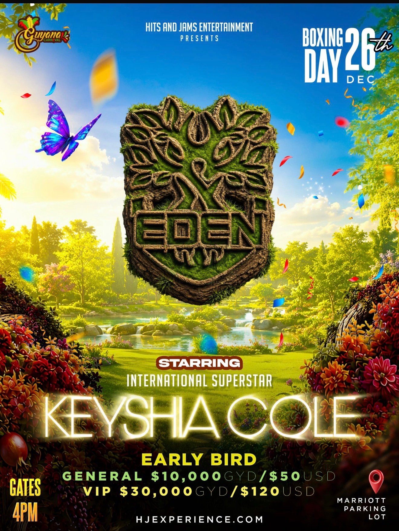 Eden event poster