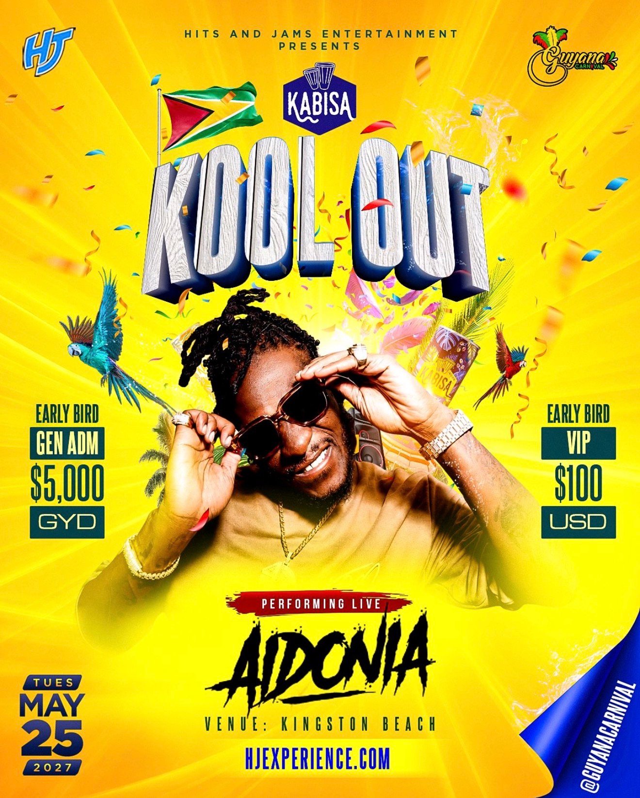 Kool Out event poster